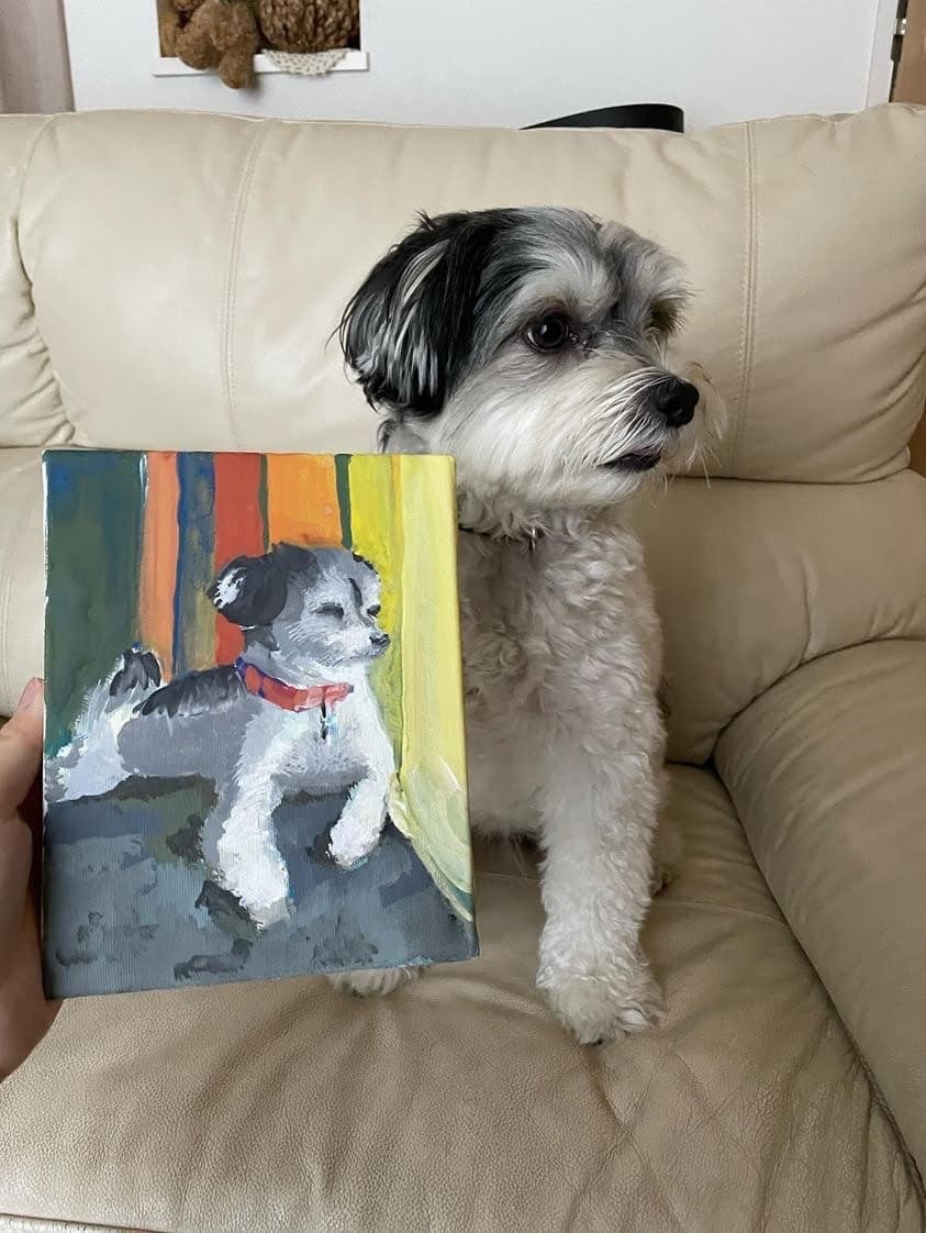 あなたのペットをイラスト化します 犬、猫、どんな動物でも可能です。 イメージ1