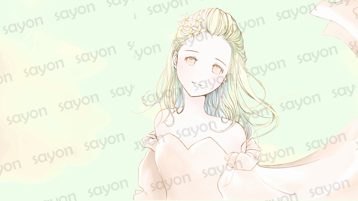 カスタマイズするだけ！一枚絵イラストを作成できます MV/ボカロ/歌ってみた/動画サムネイル/RV/背景 イメージ2
