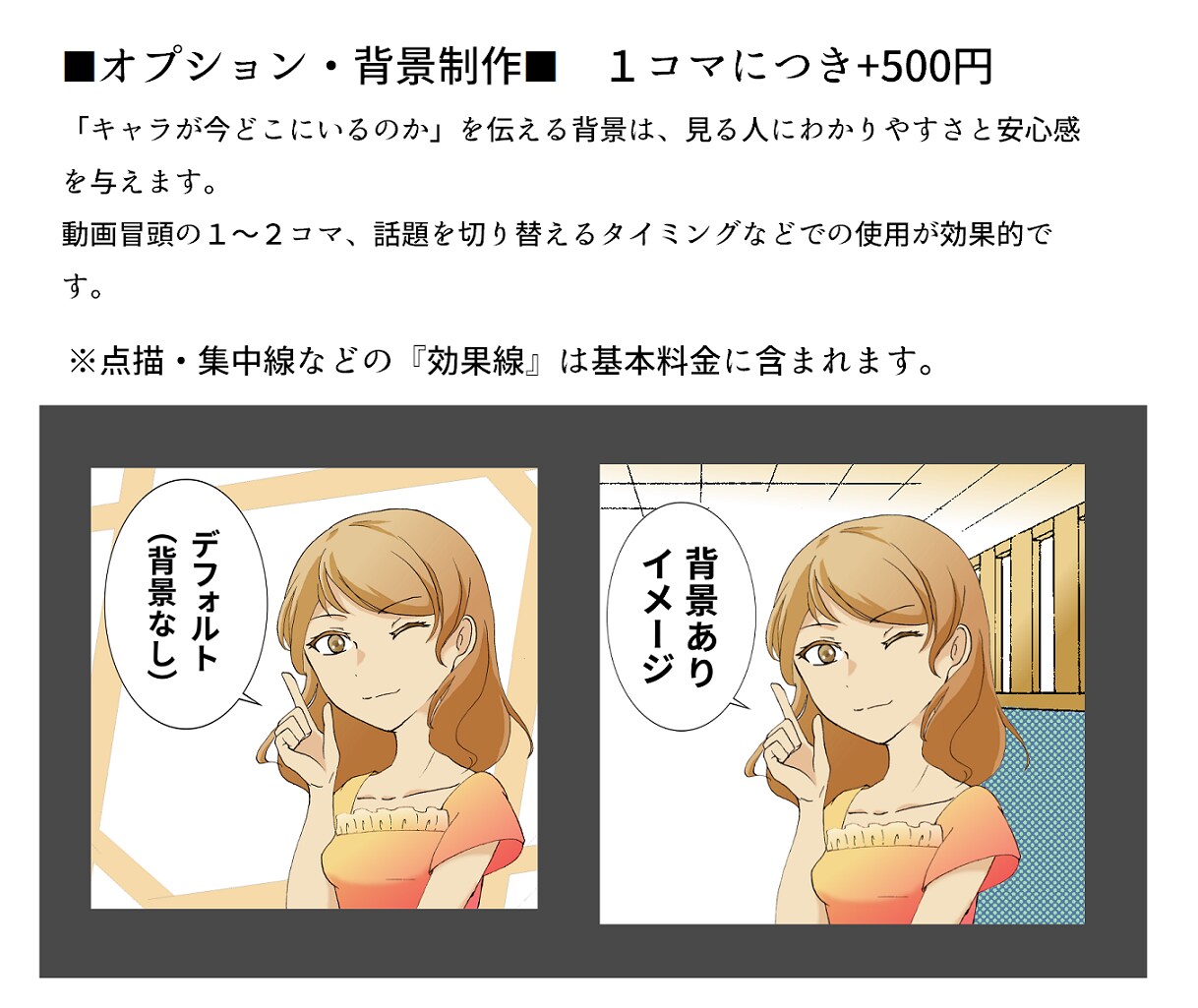 動画用漫画制作いたします 1コマ3500円～。シナリオからの制作もお任せ下さい。 イメージ3