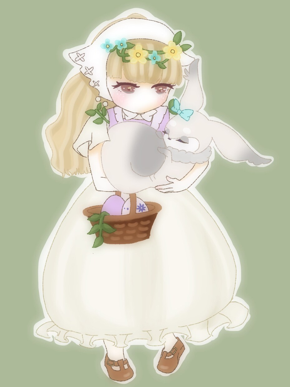 SD/デフォルメイラスト作成します きらきらした作品やふわふわが得意です イメージ3