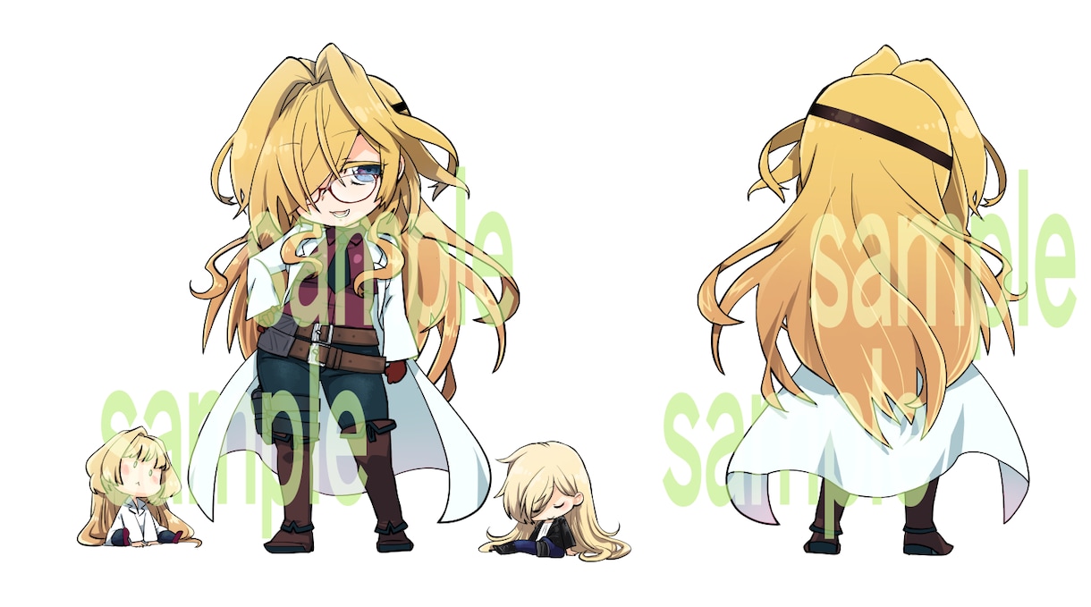 SDキャラ ミニキャラ ちびキャラ描きます 華やかなミニキャラで目を惹きませんか？ イメージ5