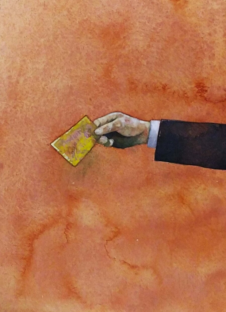 あなたの手、大切なひとの手、描きます 似顔絵ならぬ、似手絵✋手で心を表現します♪ イメージ3