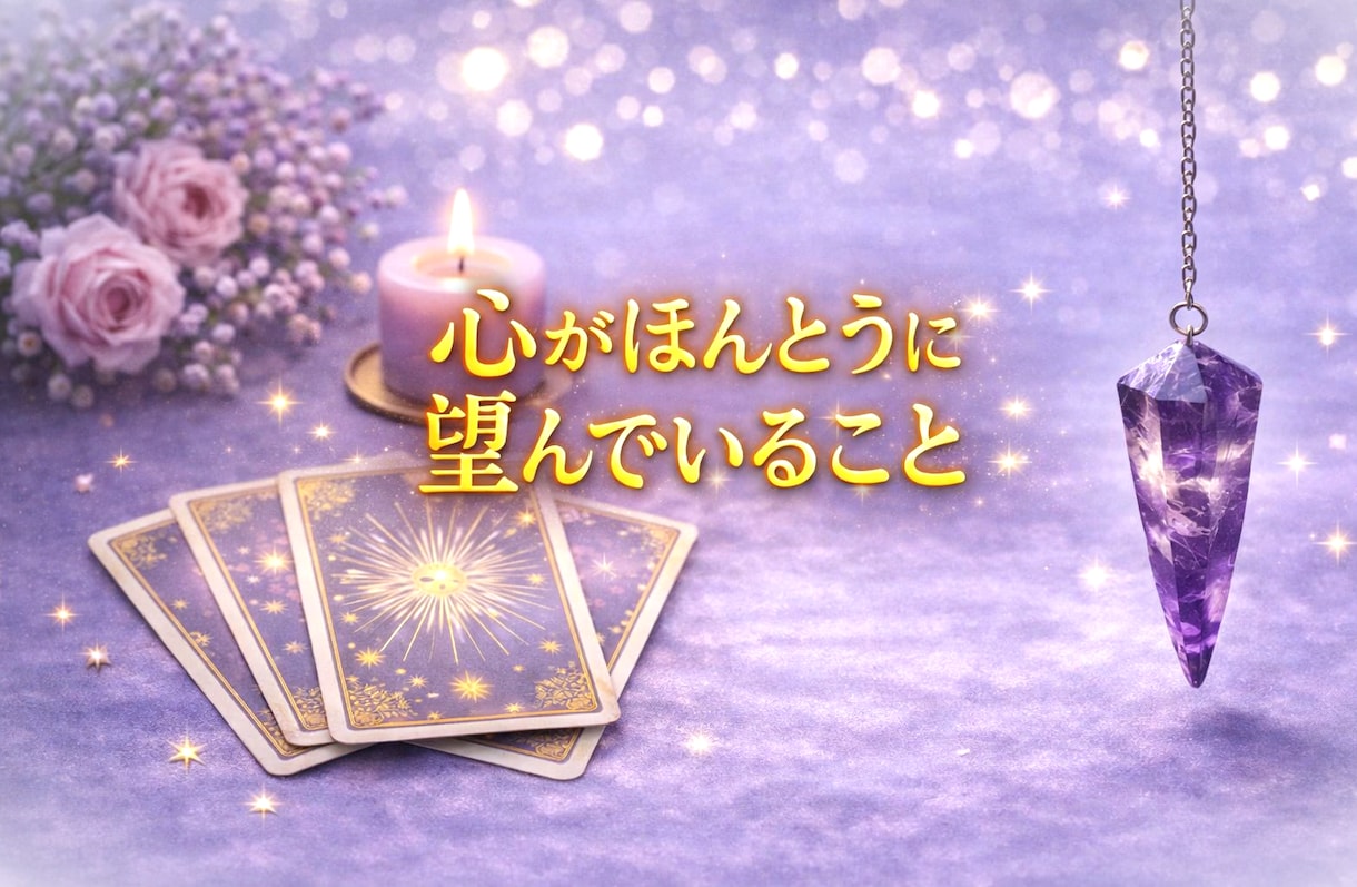 あなたの気持ちの核心を見つけ心の奥を占います 魂が望んでいることは何でしょう？ イメージ1