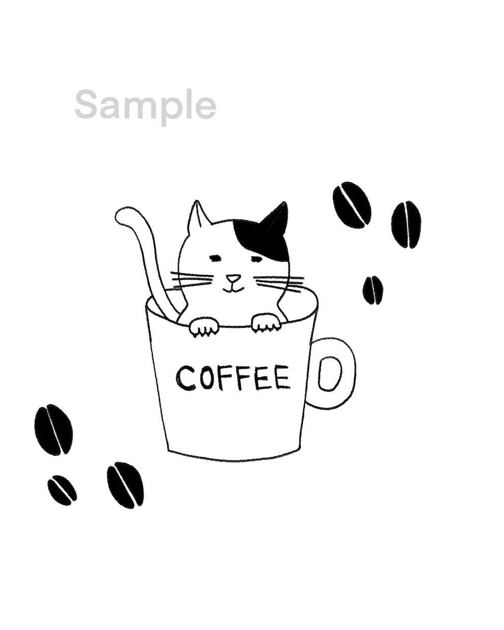 手描き風 シンプルな線画イラストを描きます Webサイトや印刷物の挿絵、パッケージなどの制作に◎ イメージ2