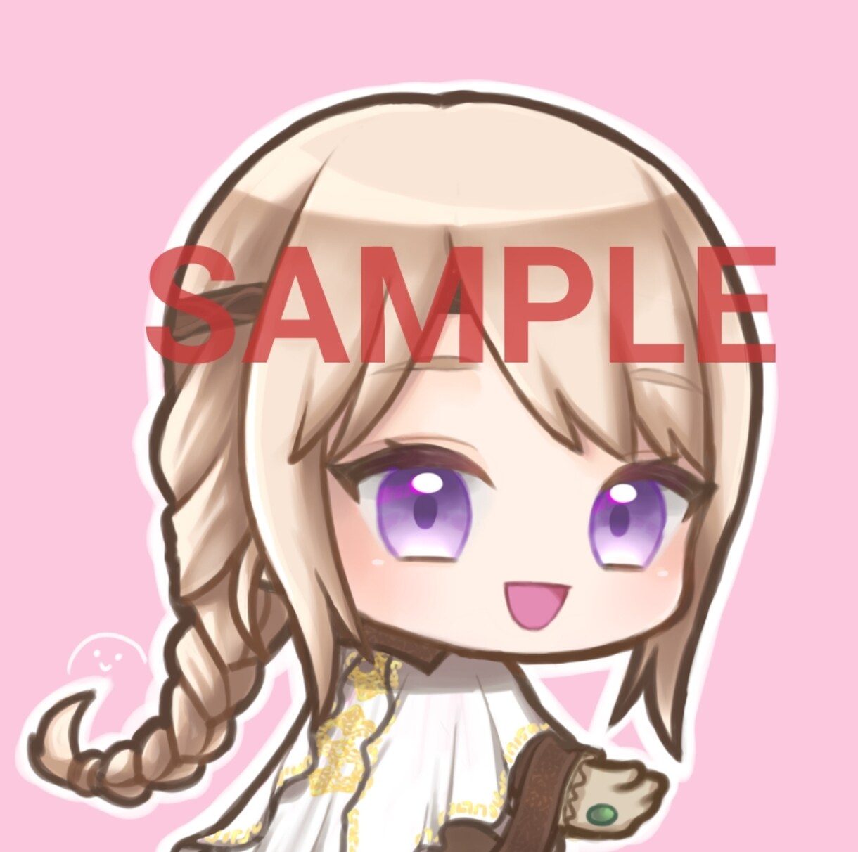 かわいいミニキャラのアイコンをお描きします こだわりのキャラクターをかわいいアイコンにしたい方へ イメージ3