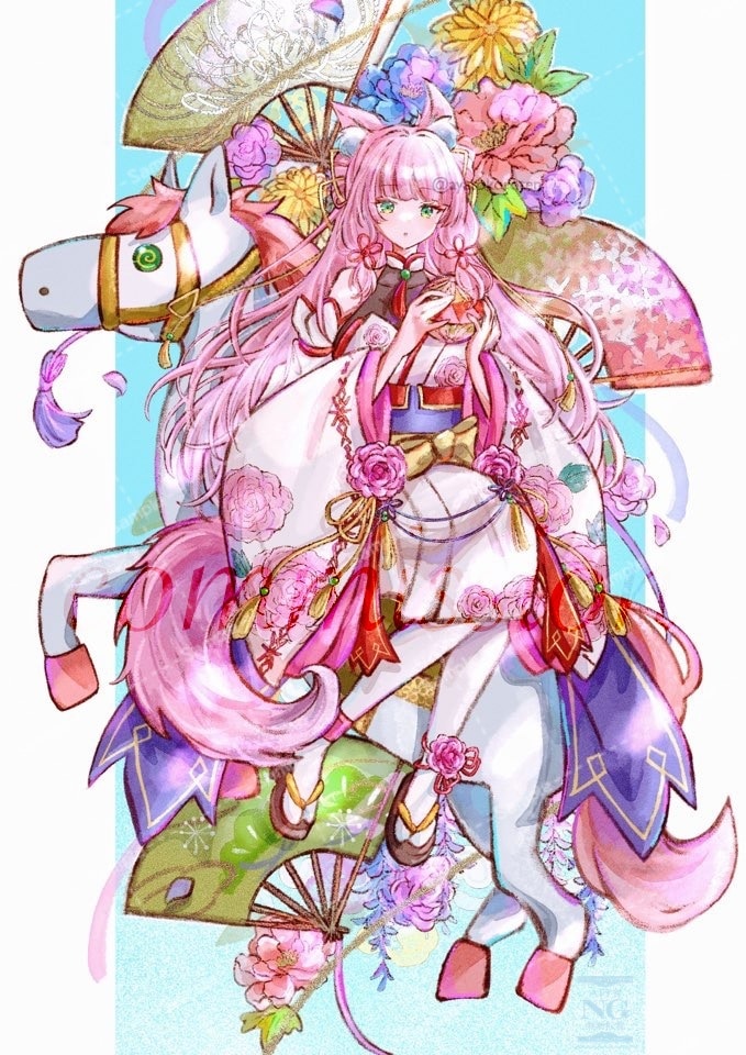 物語や世界観のある、一枚絵お描きします 和風で儚いイラストが得意です。商用利用ok イメージ6