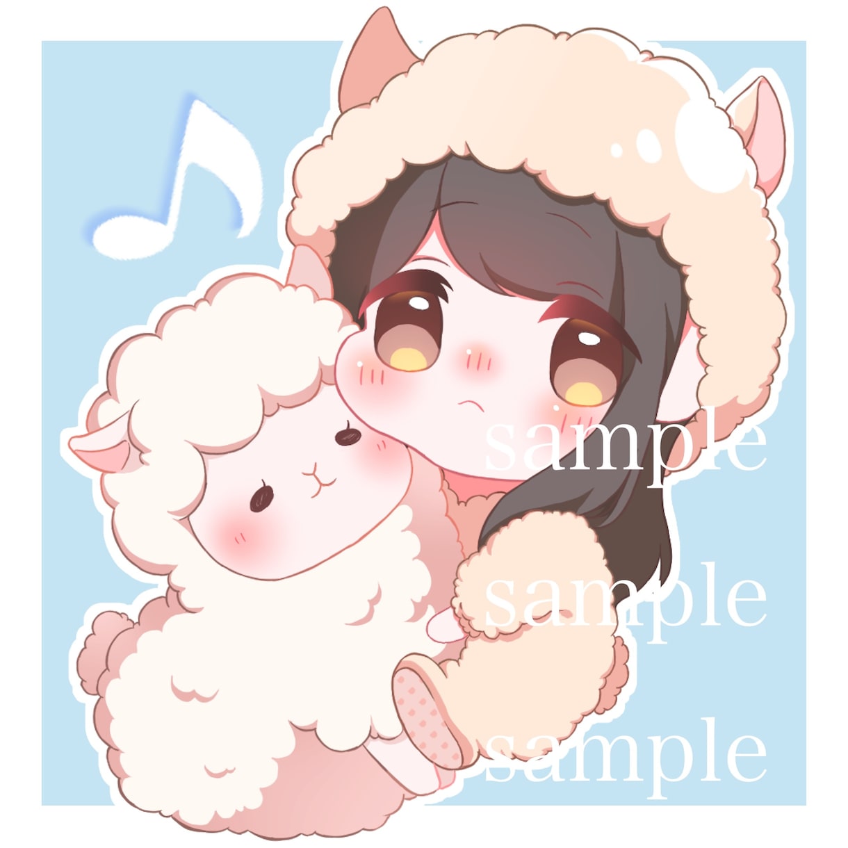 着ぐるみのかわいいイラスト描きます SNSのアイコンにぜひどうぞ！！！！！ イメージ3
