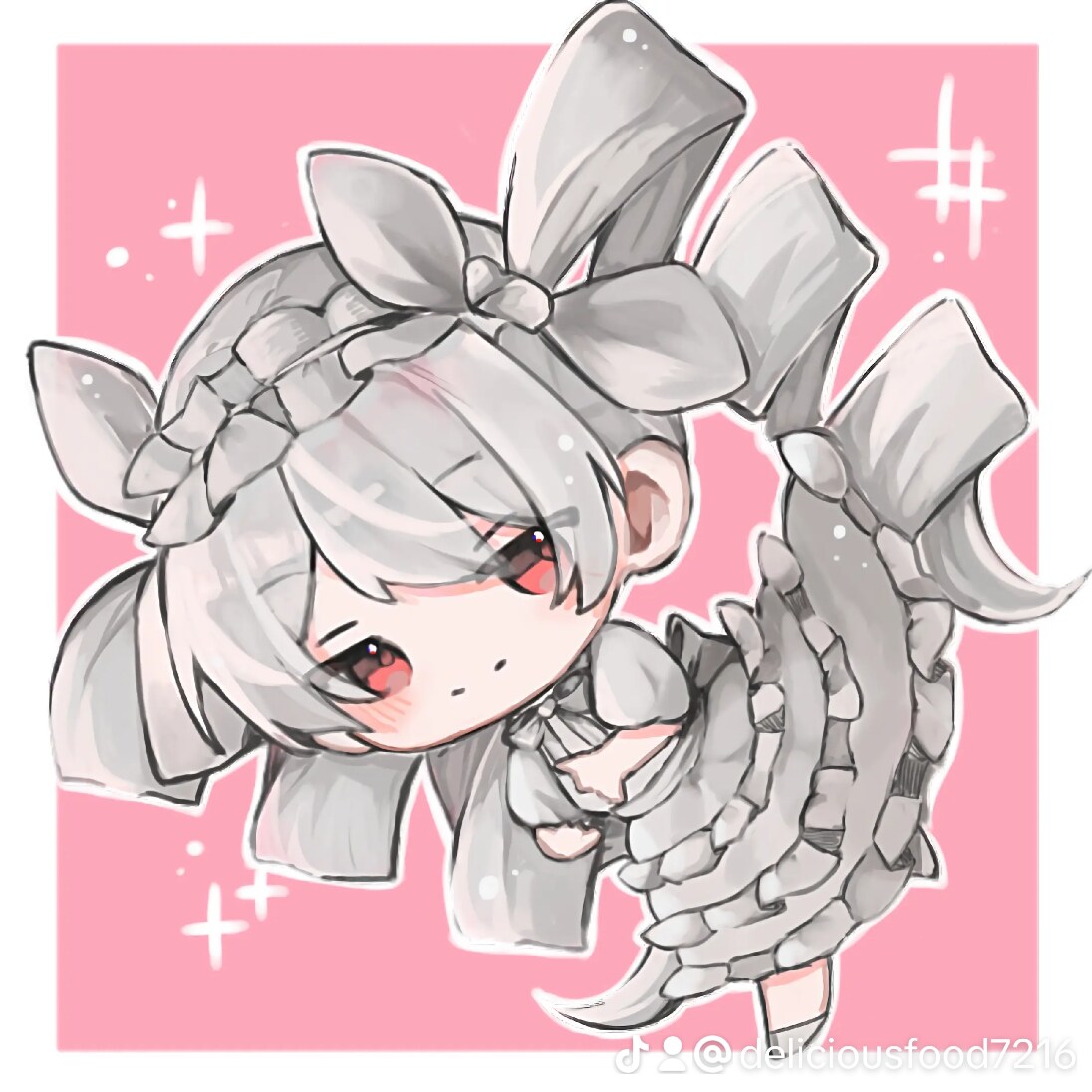 厚塗りの可愛いミニキャラ描きます 目を引く可愛いミニキャラいかがですか！ イメージ1