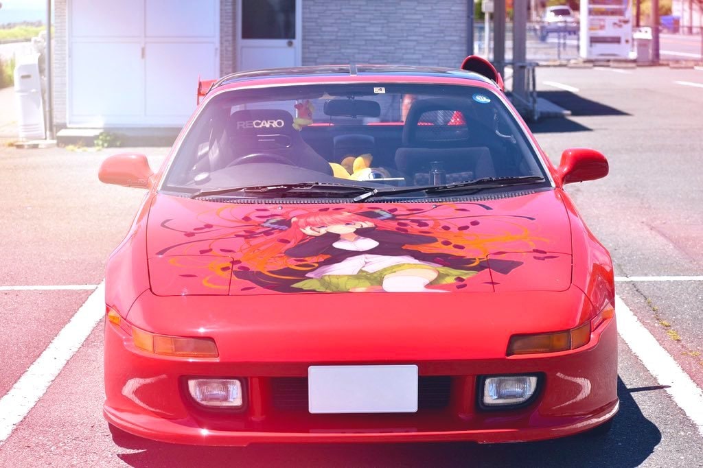 合成で痛車作ります ボディの凸凹など面に合わせて本物かのような仕上がり！ イメージ2