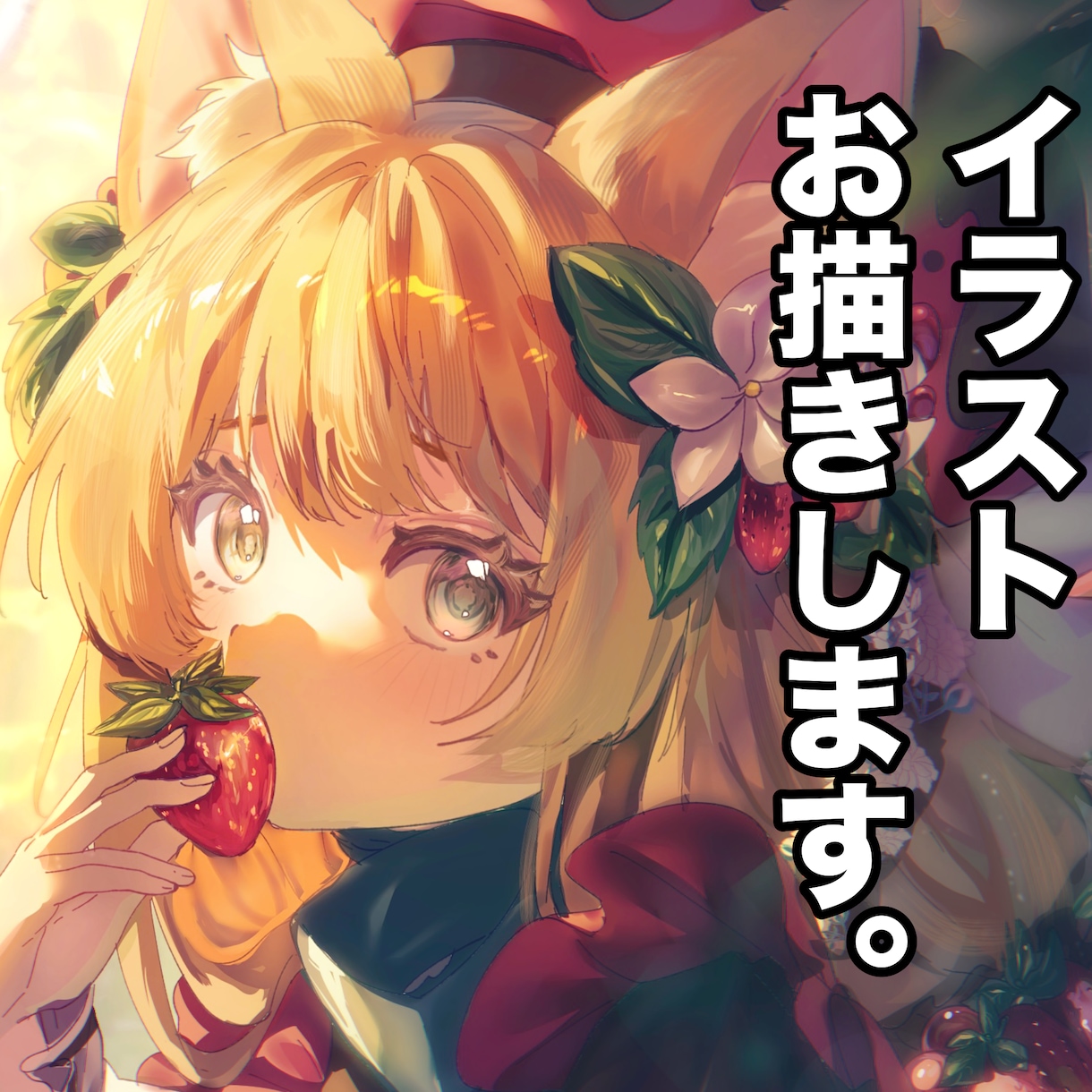 可愛らしい絵柄でイラスト制作全般対応します キャラクターの魅力を引き出すことが得意です！ イメージ1