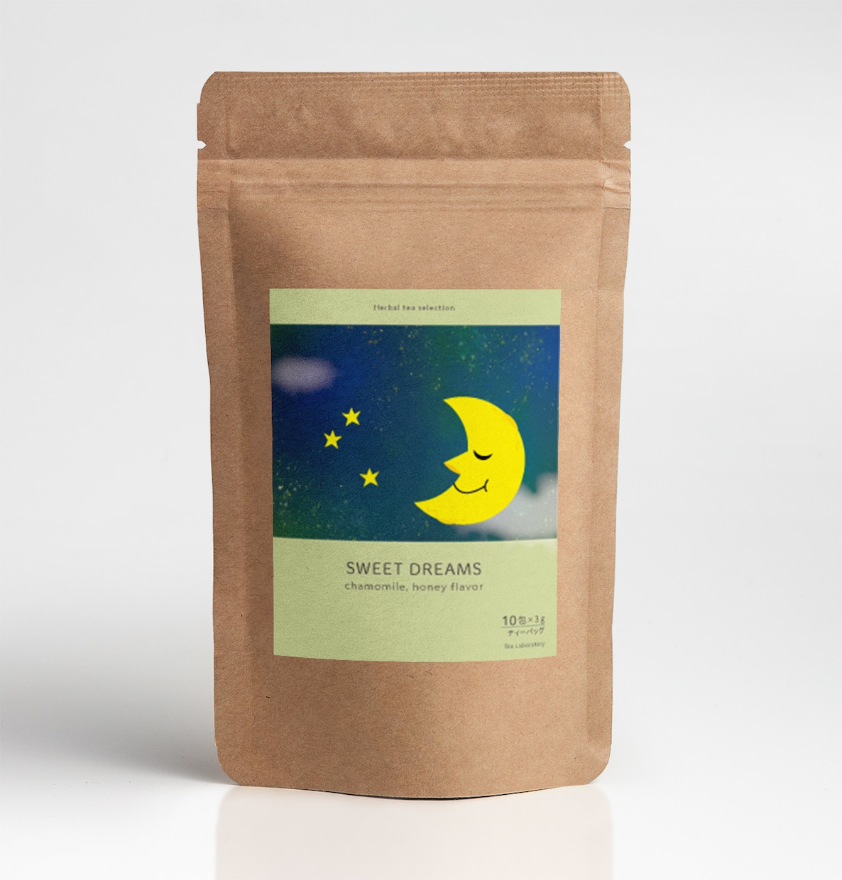 目にとまる、シンプルなお茶ラベルの作成承ります 元販売員によるオシャレでスタイリッシュなパッケージデザイン イメージ1