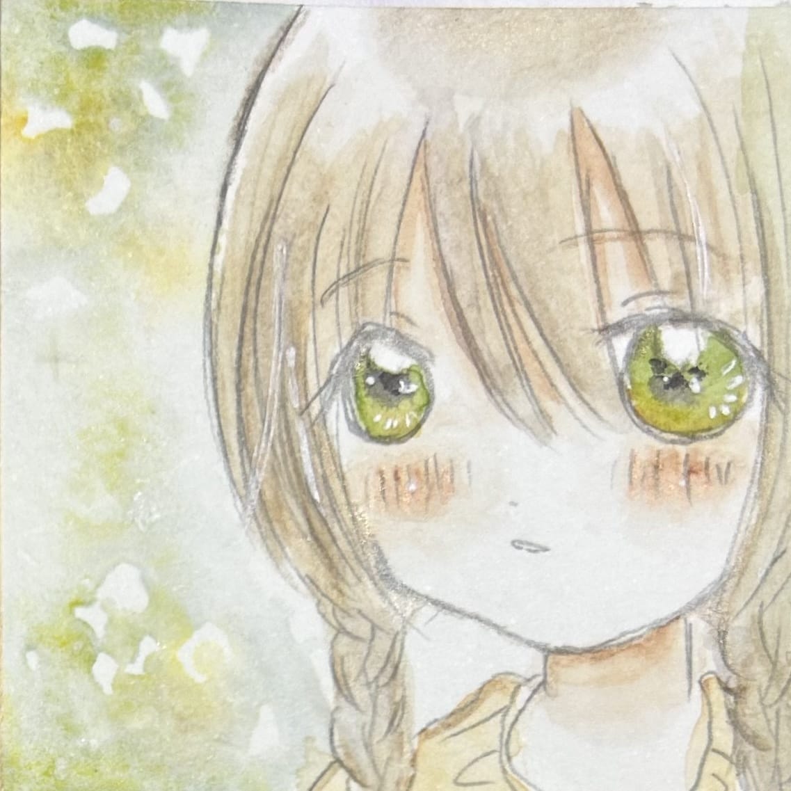 透明水彩であたたかなアイコン描きます /優しいふんわりしたイラスト制作します イメージ1