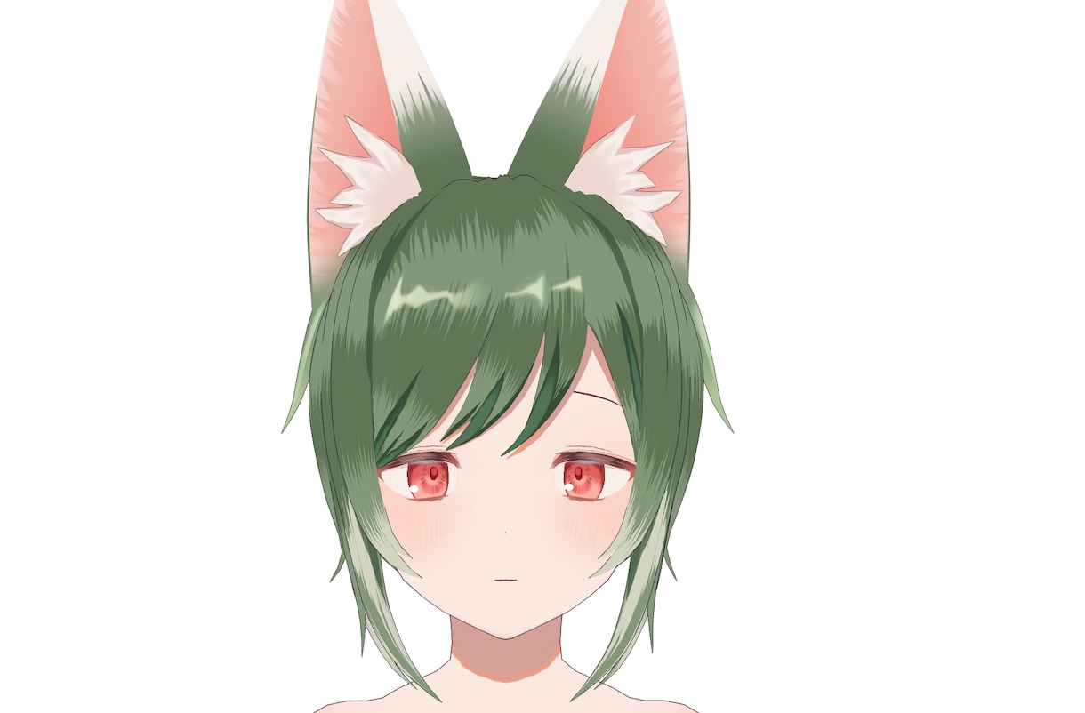 VRoidで"頭部"を制作致します VRoidファイル付き！Vtuberの方におすすめ イメージ1