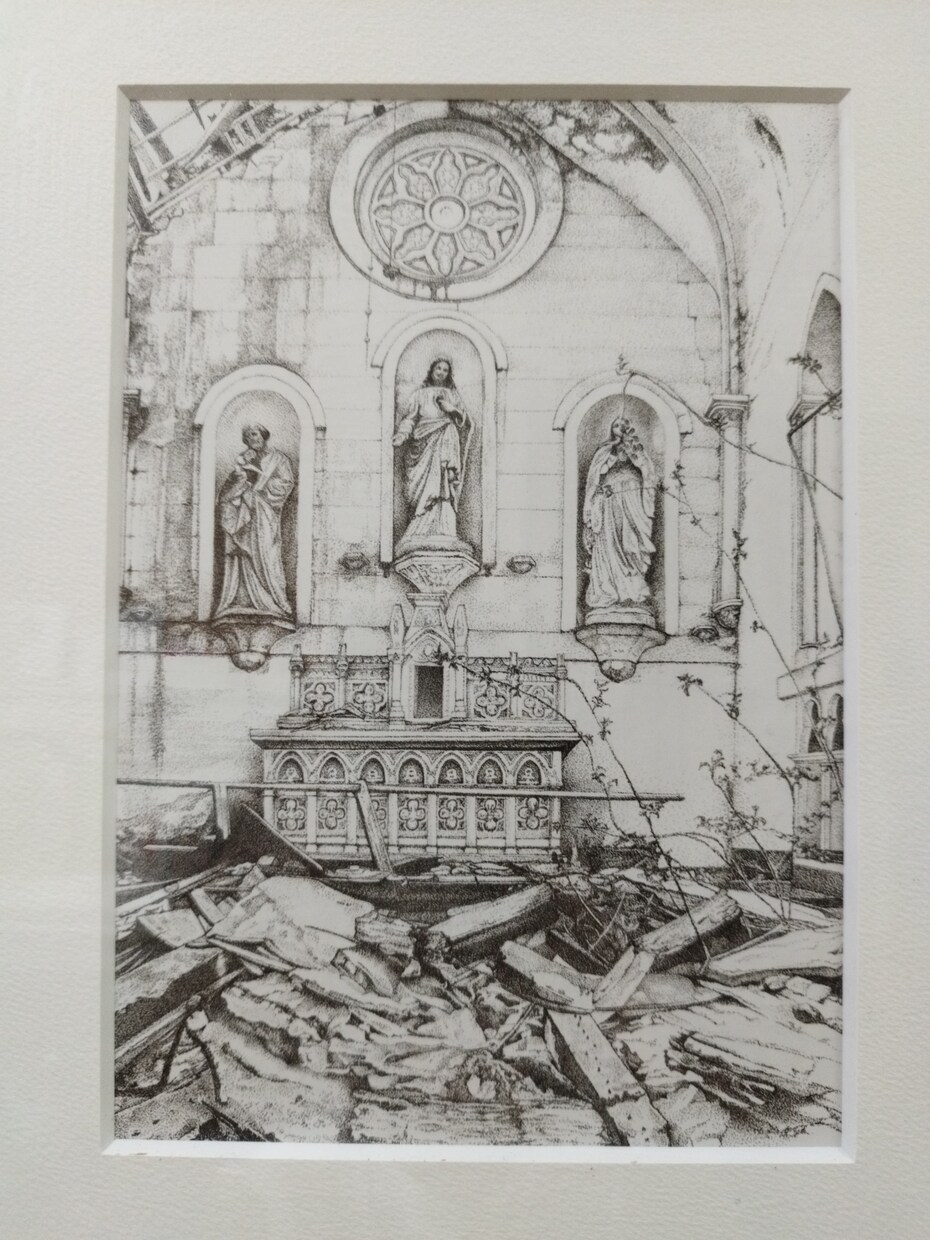 ペット、風景画などのペン画イラスト描きます ペットの写真や思い出の風景などをペン画イラストにいたします。 イメージ9