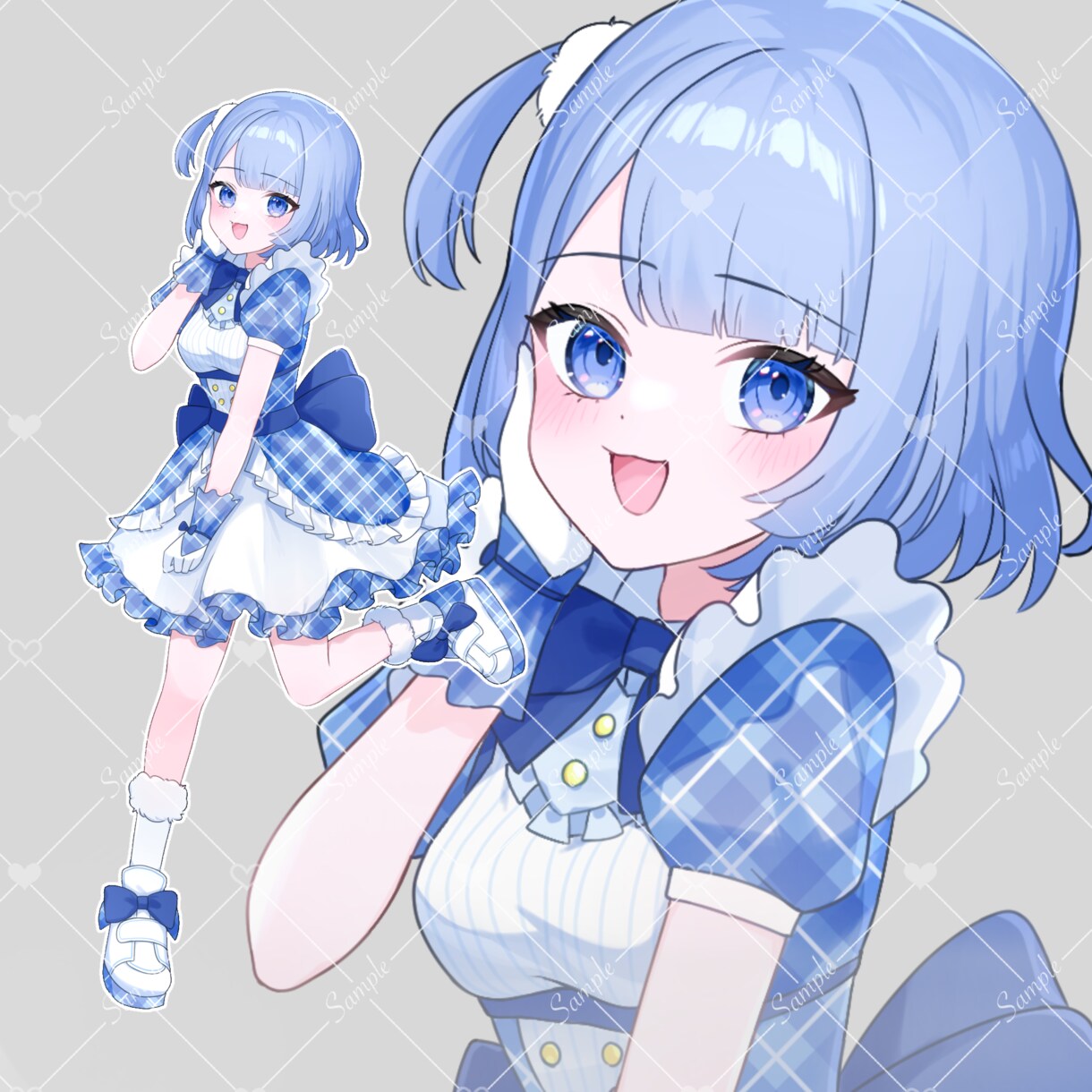 可愛い特化の立ち絵描きます VtuberやIRIAM配信者におすすめ！ イメージ1