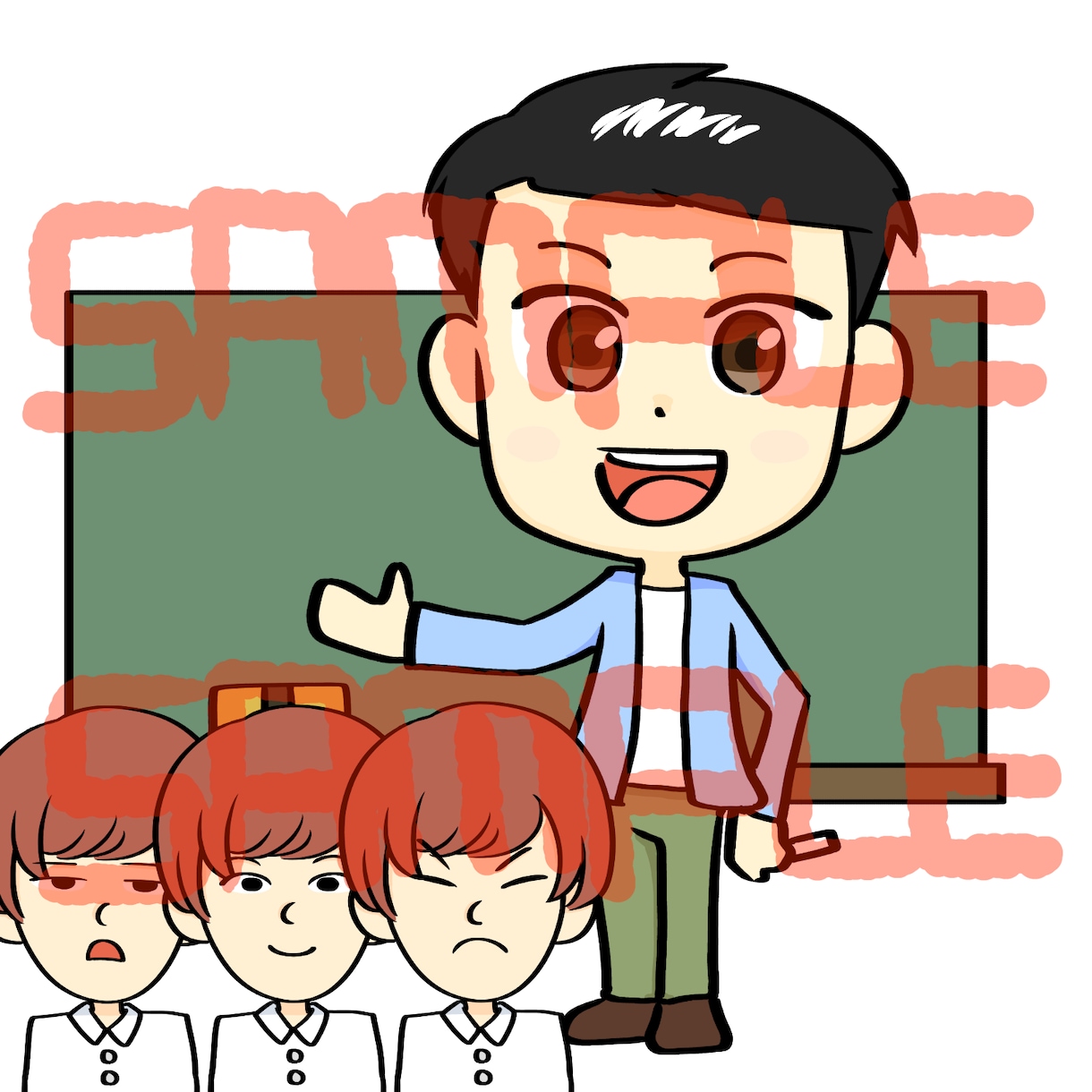 コミカルな似顔絵描きます 納得いただけるまで何回でも修正します！ イメージ6