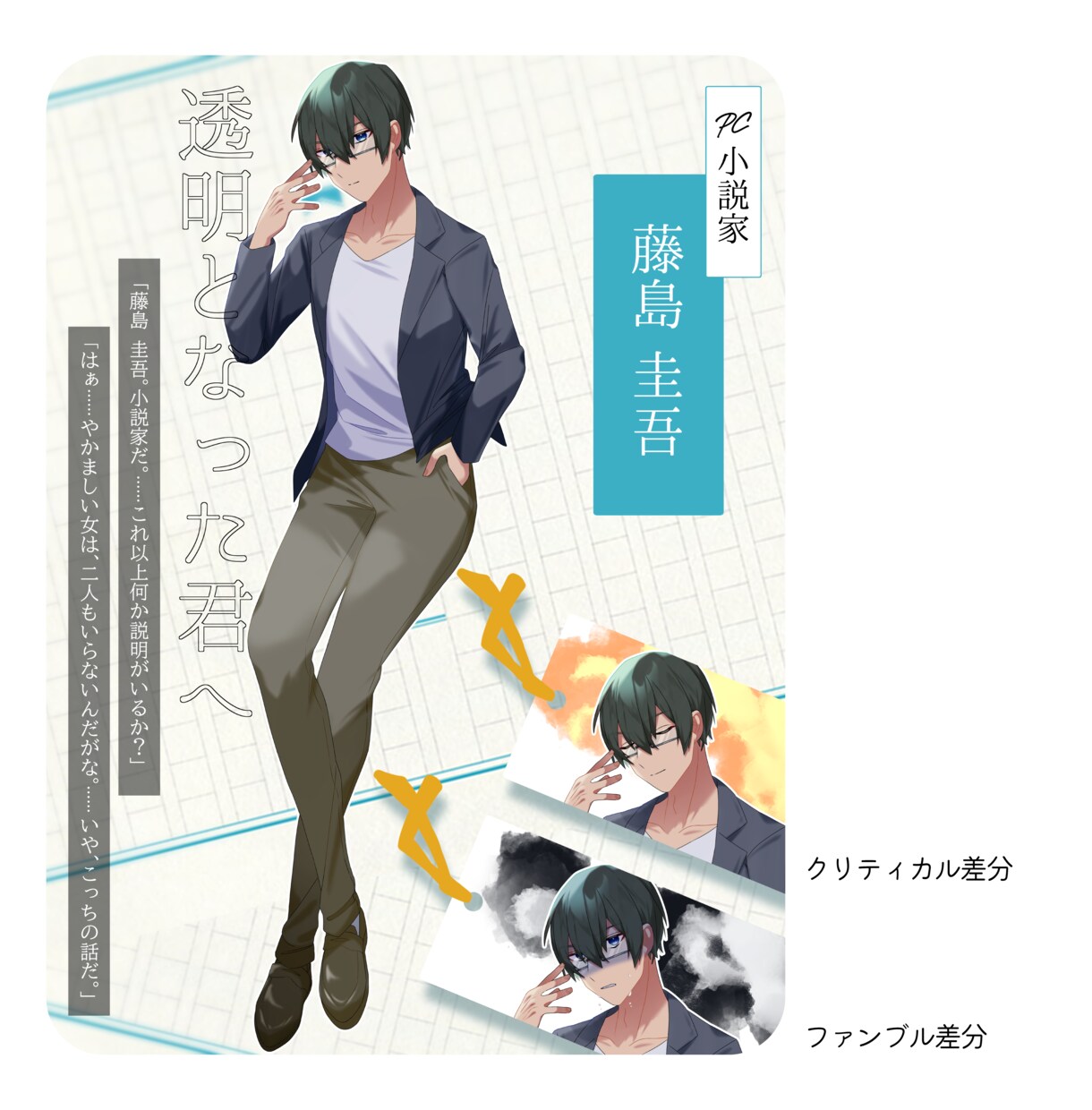 立ち絵/SDキャラ/TRPGキャラ等、制作致します 配信やTRPG等で使用可能！初めてのご依頼でも安心！ イメージ7
