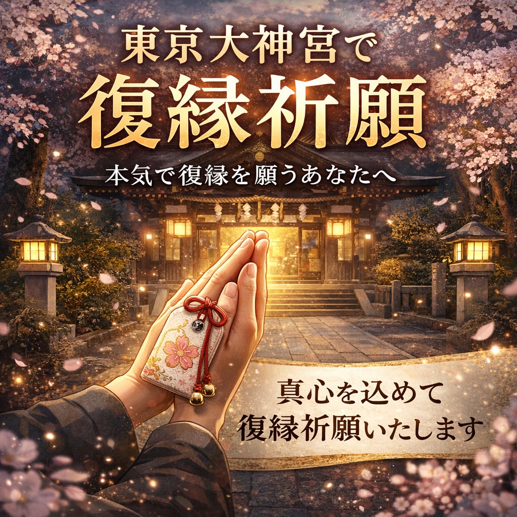 東京大神宮・復縁成就　音信不通・絶望を結び直します 恋の聖地で強力祈願　諦める前にあの人と繋がる奇跡のきっかけを イメージ1