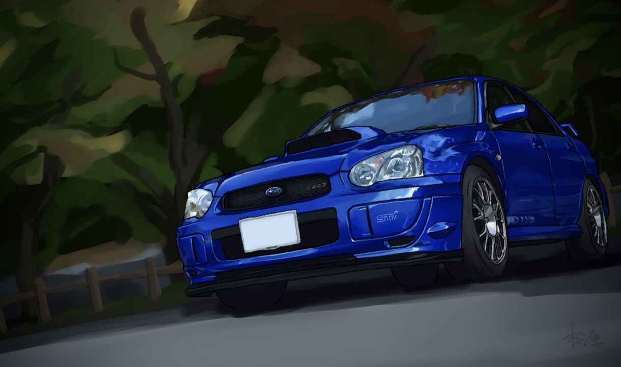 あなたの愛車、イラストにします 写真を元に、あなたのお車をデジタルでイラストを描きます！！ イメージ6