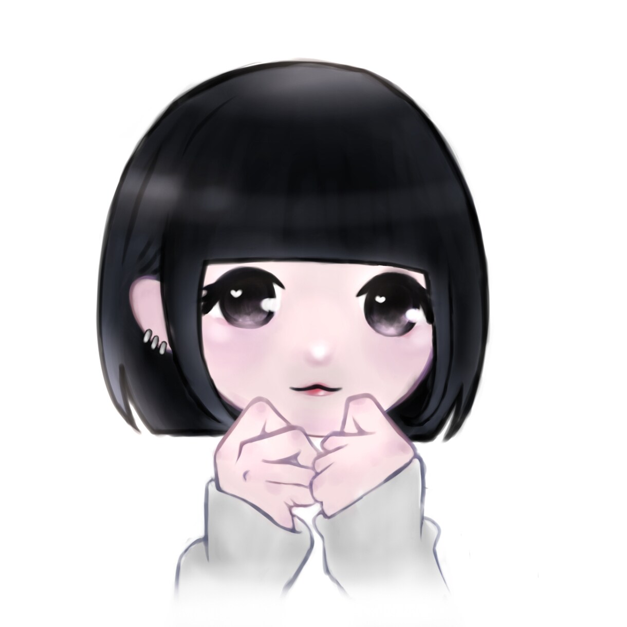 最短1日！ゆるっとかわいい目を惹くアイコンかきます 修正無制限！オリジナルや似顔絵、二次創作など！ イメージ1