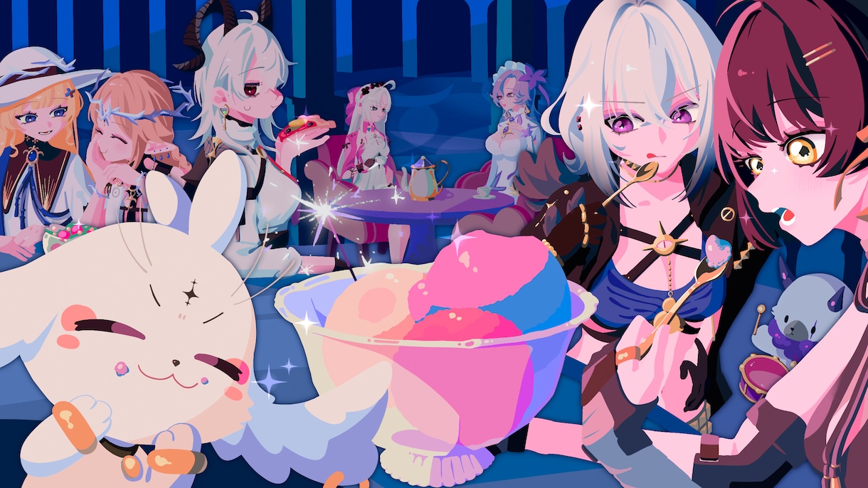 商用利用無料！物語のあるイラストお描きます キービジュアル、サムネイル、イベント等幅広く対応いたします！ イメージ3
