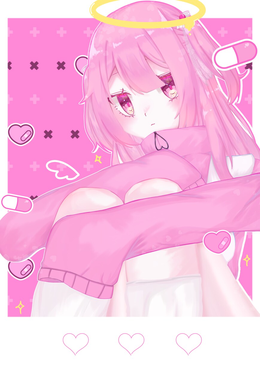 1枚絵･サムネイルイラストを描きます 【現役V】性別問わずにかわいい子を描きます！！【商用〇】 イメージ8