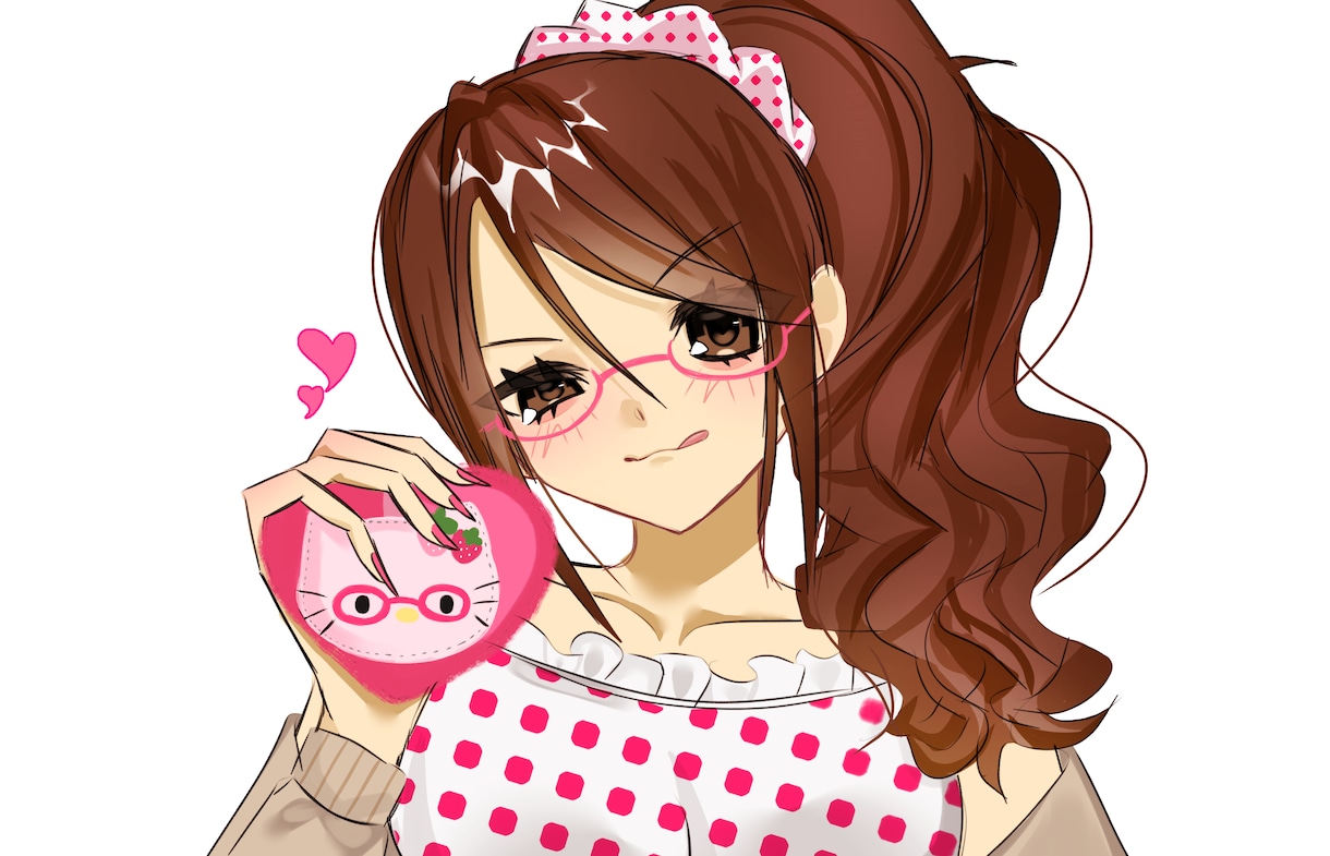 可愛いアイコンをお届けします 少し平成味を感じるイラストをアイコンにどうですか？★ イメージ2