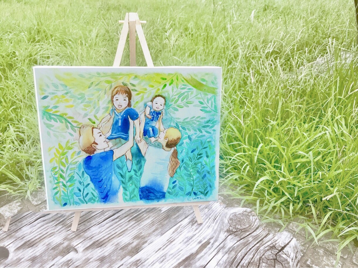 さまざまなテイストで似顔絵描きます お子様の成長記録や記念日のプレゼントにできる似顔絵描きます イメージ3