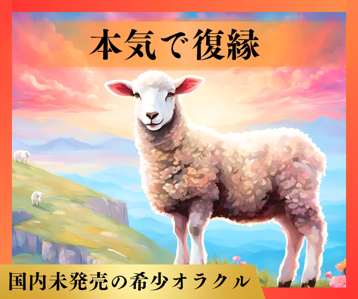 本気で復縁！日本未入荷のオラクルで将来を視ます 今後を変える第一歩の恋愛相談♡執着を手放し理想の未来へ イメージ1