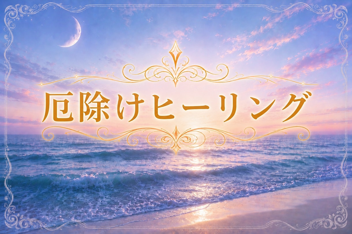 期間限定✨不運の連鎖を根本から断ち切ります なぜか不運が続く…その体質をヒーリングでサポートします イメージ1