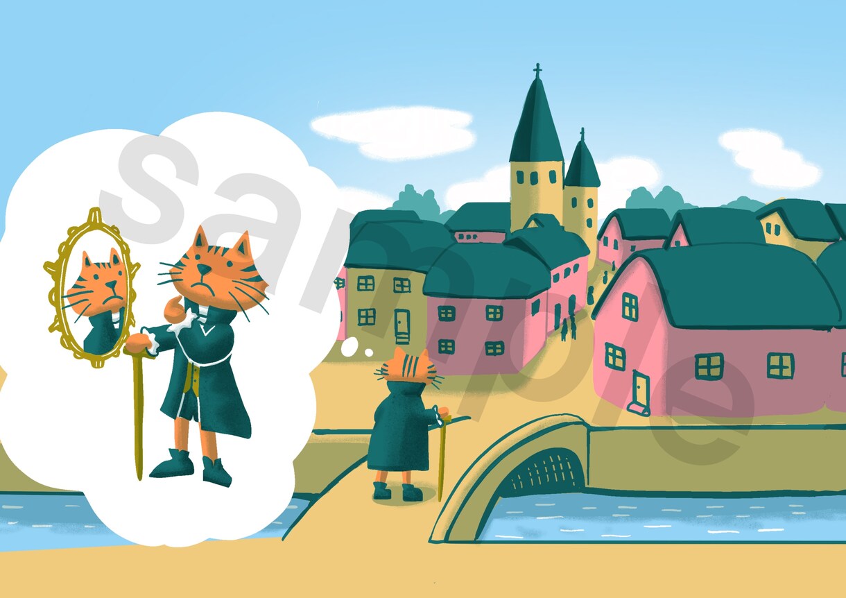絵本の挿絵・イラストを5枚セットまで制作いたします 絵本にしたいお話に、雰囲気の合ったイラストが欲しい方 イメージ3
