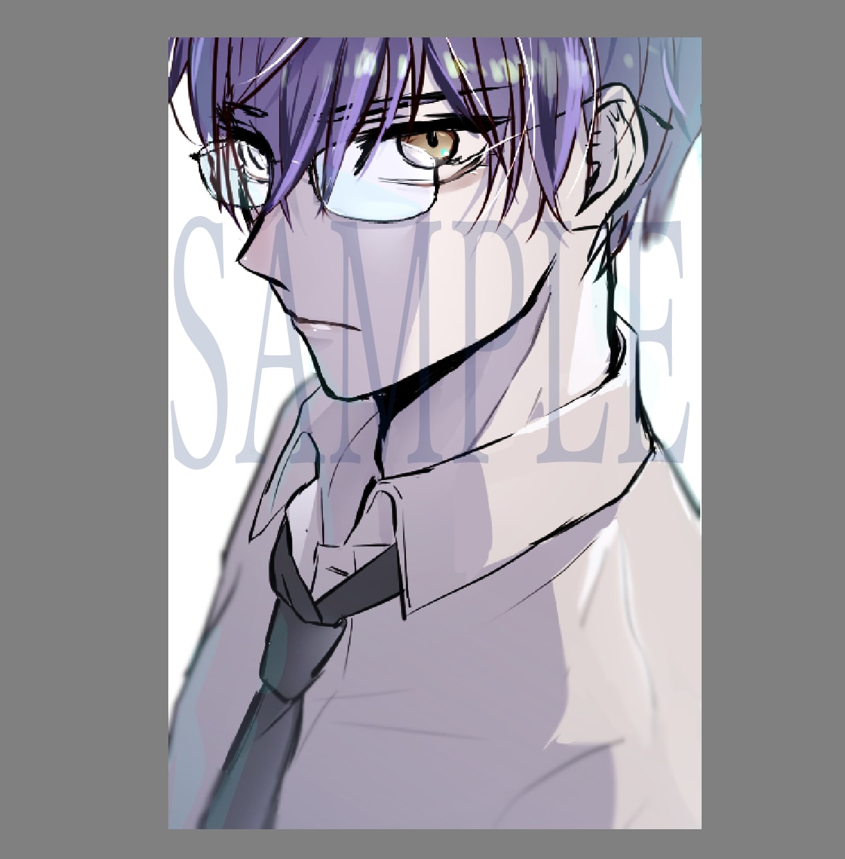 凛とした雰囲気や、かっこいいイラストを描きます 凛とした大人っぽい青年キャラや、弓道描写をお求めの方へ！ イメージ4