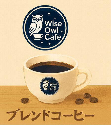 ブレンドコーヒー（30分）グチお悩みお聞きします 【Wise Owl Cafe】夜更けのカフェで、お一人様貸切 イメージ1