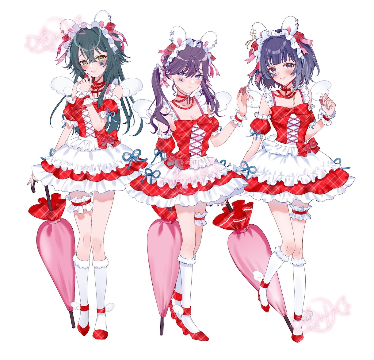 かわいい女の子の一枚絵イラスト制作します 生き生きとした表情と丁寧な塗りで魅力を引き出します イメージ9