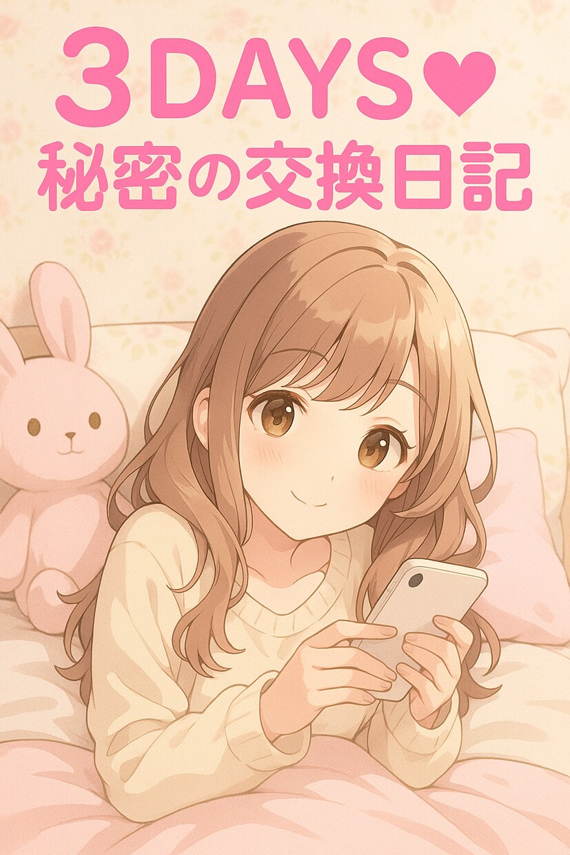 3DAYS✉️♥️秘密の交換日記します | 1日2往復 or 長文やり取り6往復でもOK | イメージ1