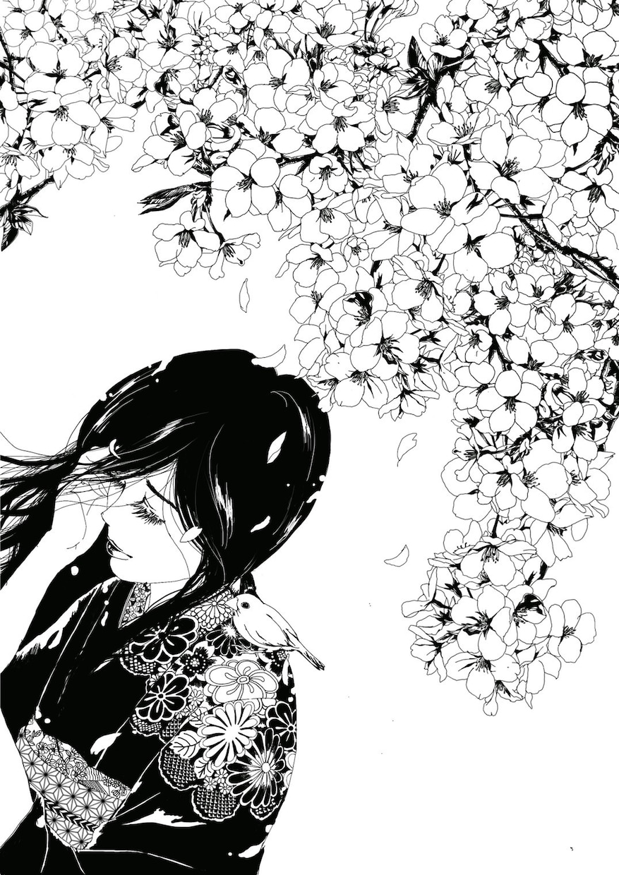人物線画承ります お写真を元にイラストに起こしています。 イメージ2