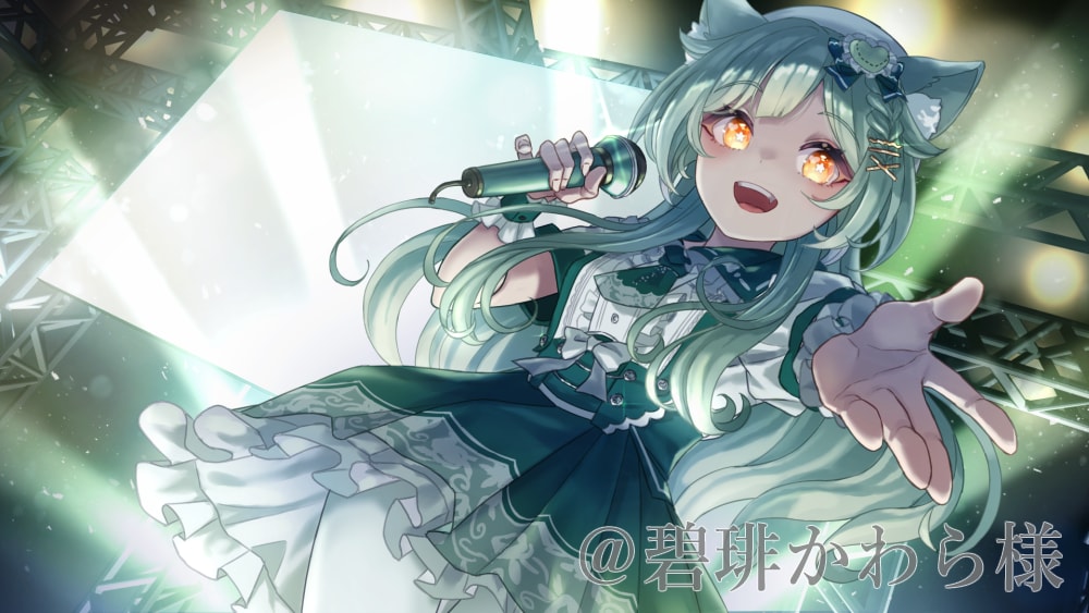 Vtuber、オリキャラ等イラスト全般描きます 動画サムネイル、グッズ用イラスト、一枚絵、アイコンなど イメージ3