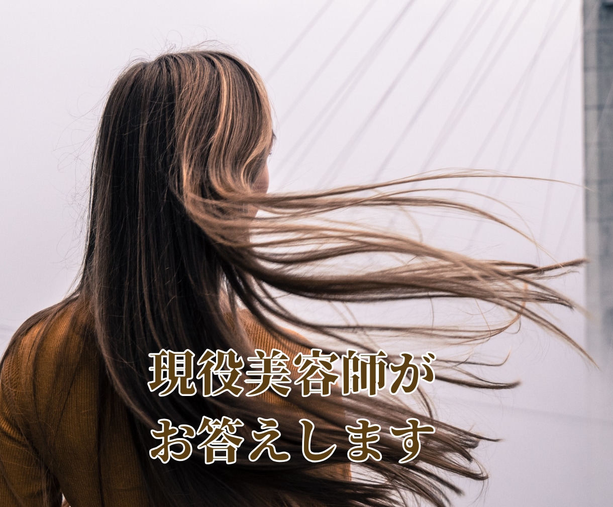 男女OK✌️プロの美容師が髪のお悩みにお答えします クセ毛、薄毛、抜け毛、ヘアケア、ダメージ、乾燥、白髪など✂️ イメージ7