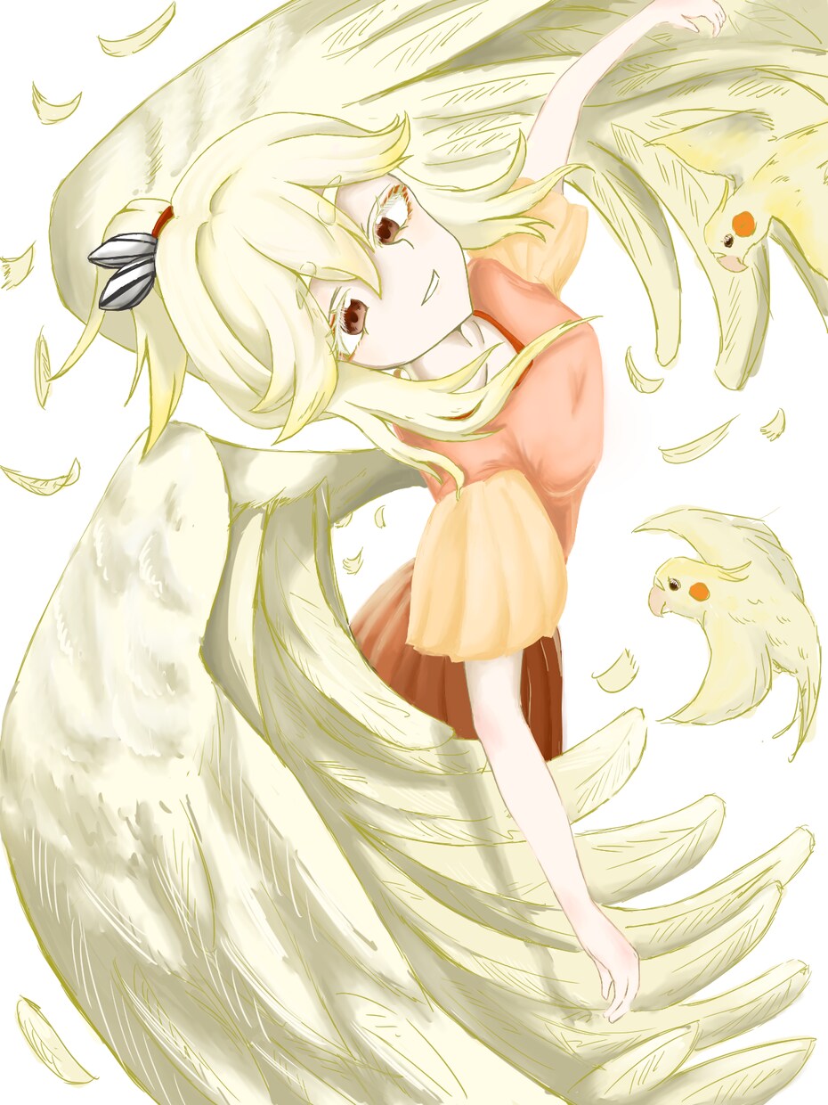 雰囲気のあるモノクロ、カラーSNSアイコンかきます 写真にキャラを描き入れたりラフ寄りなイラストも描きます イメージ1