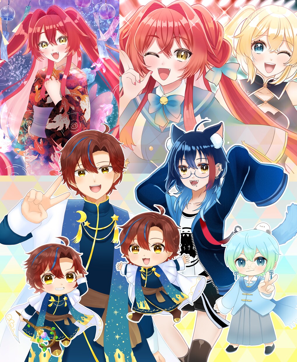 サムネに使える！一枚絵イラスト描きます 透明感のある女の子や男性が得意です！ イメージ8