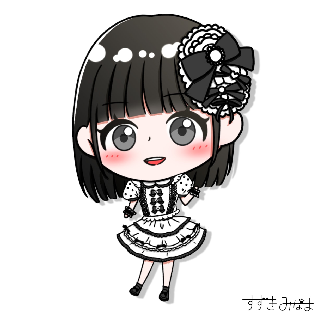 SD･ちびキャラ イラスト制作します 〈似顔絵や擬人化キャラクターなど〉 イメージ3