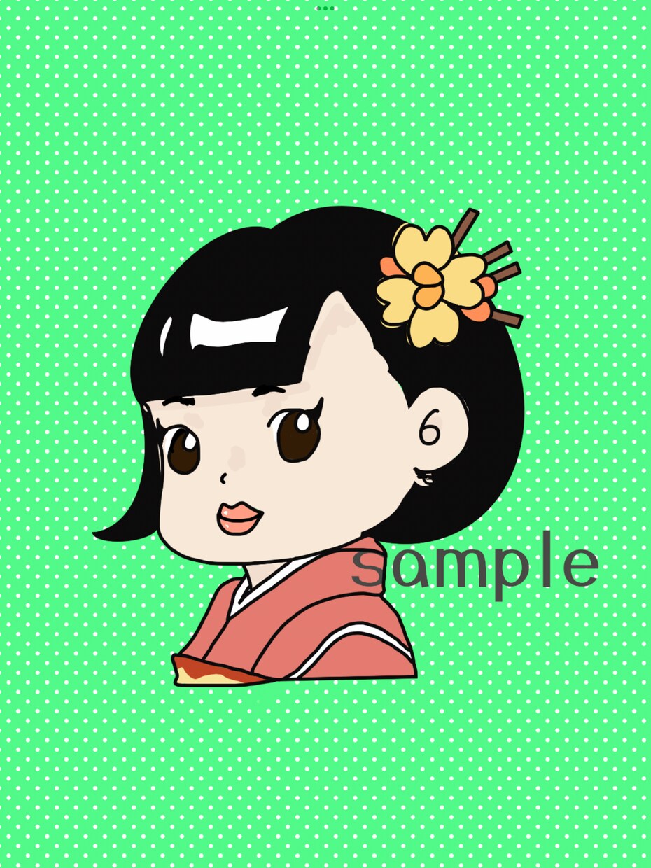 あなただけの！！特別なアイコン、イラスト作成します 小物・背景無料！いろいろな場面にお使いください。 イメージ3