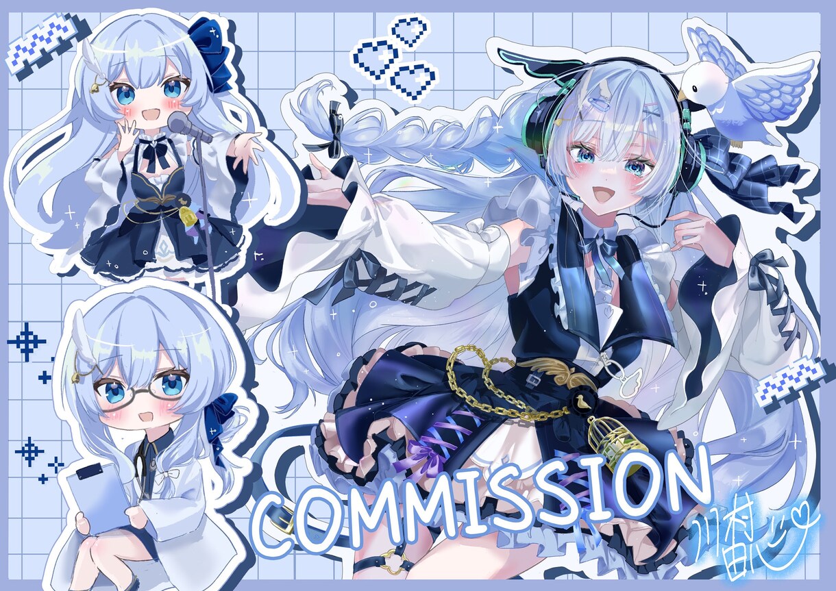 実績有❣️イラスト・漫画なんでも描きます VTuberや歌い手様から個人利用までイラストが必要な方へ！ イメージ8