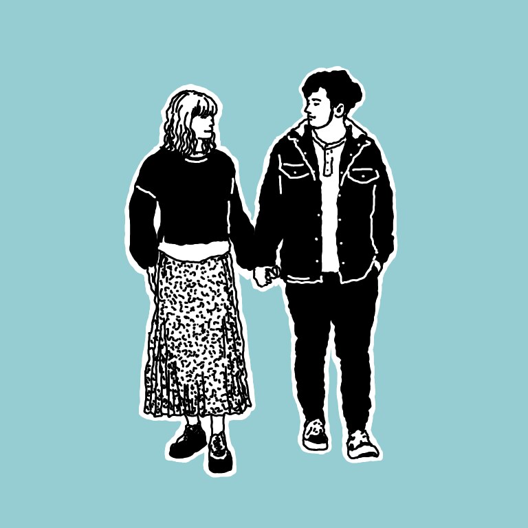 カップル、ご夫婦のおしゃれなイラストお描きします 友達や恋人へのプレゼントに最適！額に入れたプレゼントも可◎ イメージ8