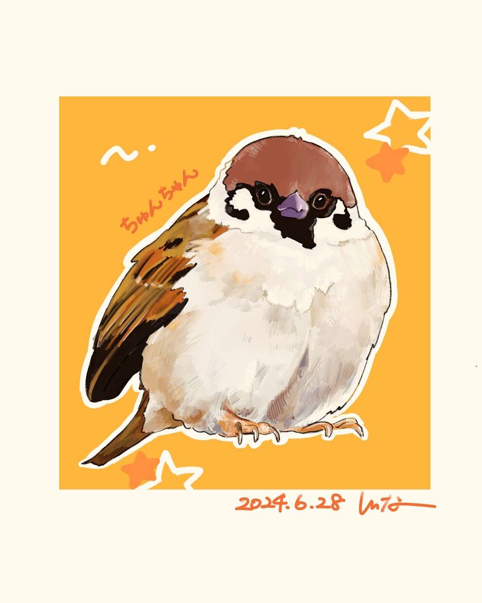 かわいい！ペットの似顔絵描きます あたたかいタッチで大切なご家族の似顔絵を作成します！ イメージ5