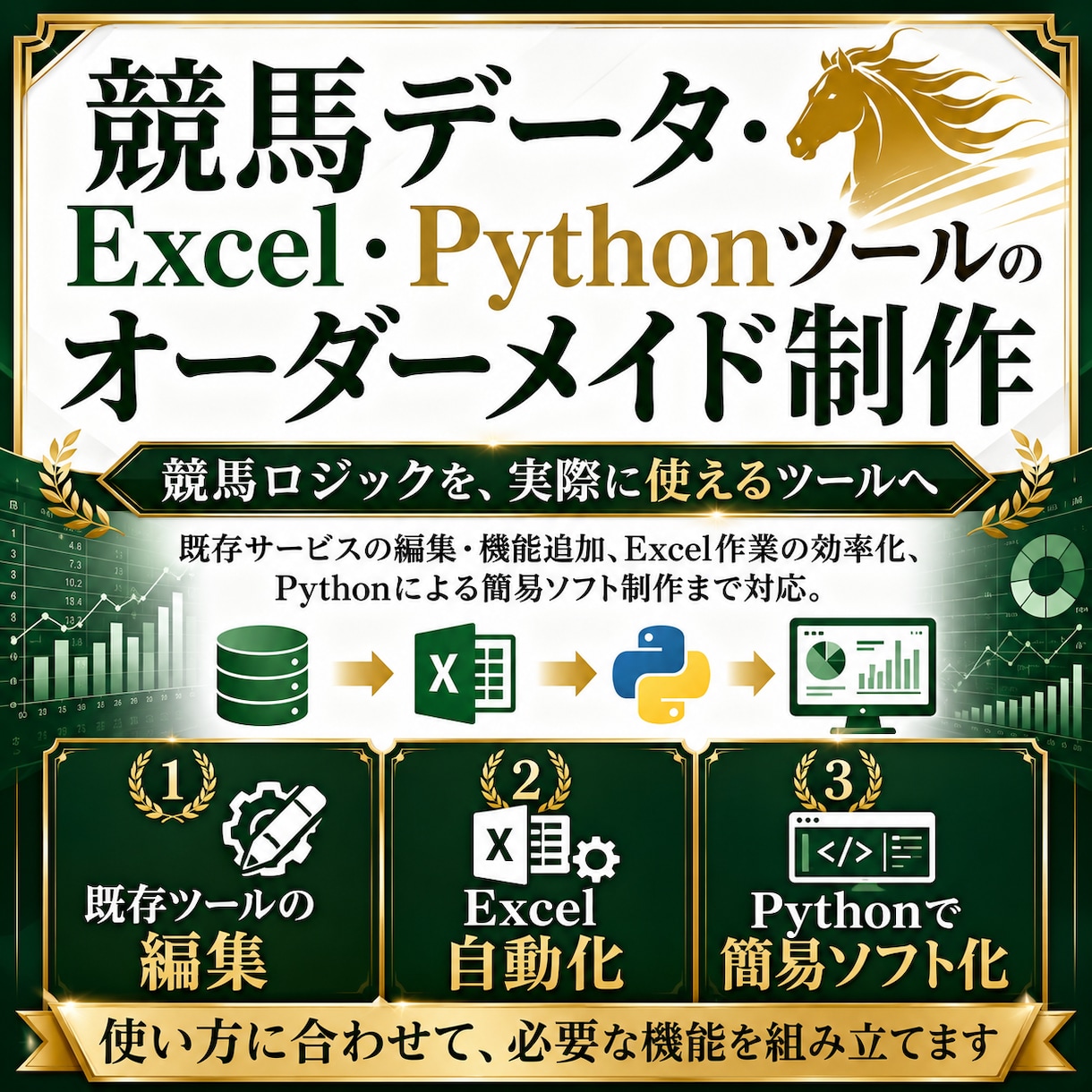 多目的オーダーメイド相談承ります ソフト、エクセル編集、UI、自動化ほか イメージ1