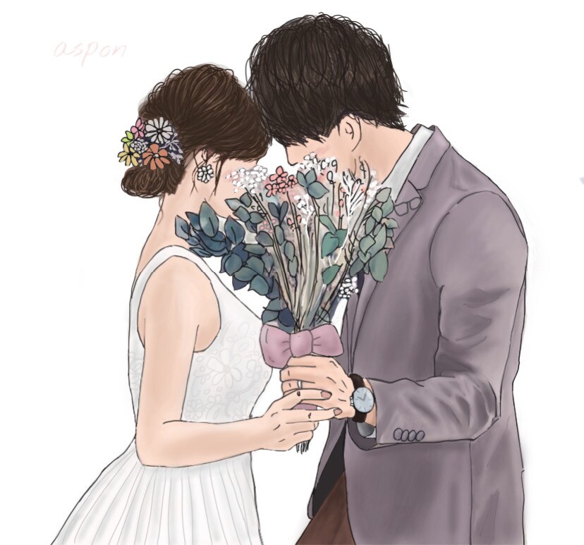 素敵な思い出をイラストにします 大切な人へのプレゼント・アイコンなどに✏︎ イメージ1