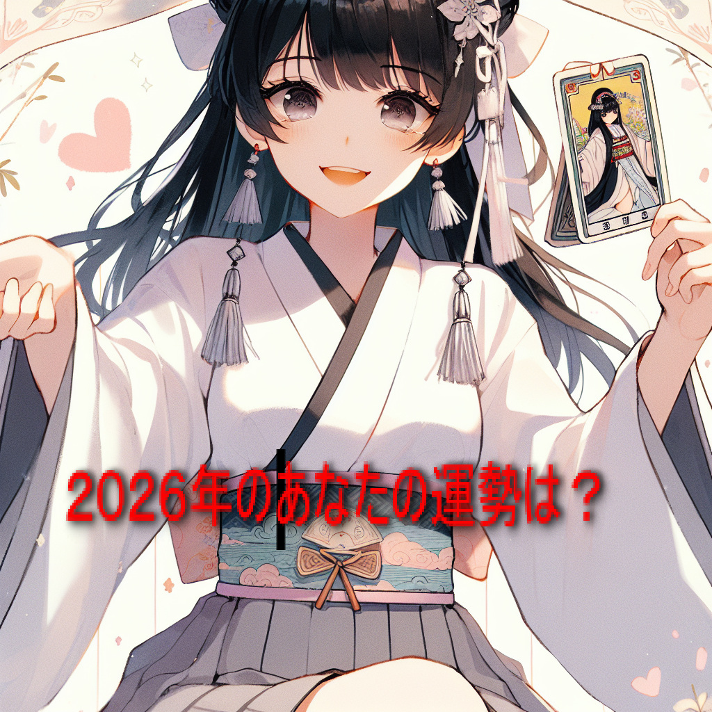２０２６年度開運祈願・あなたの総合運占います 今年度の運勢をタロットで丁寧に占い開運のヒントをお届けします イメージ1