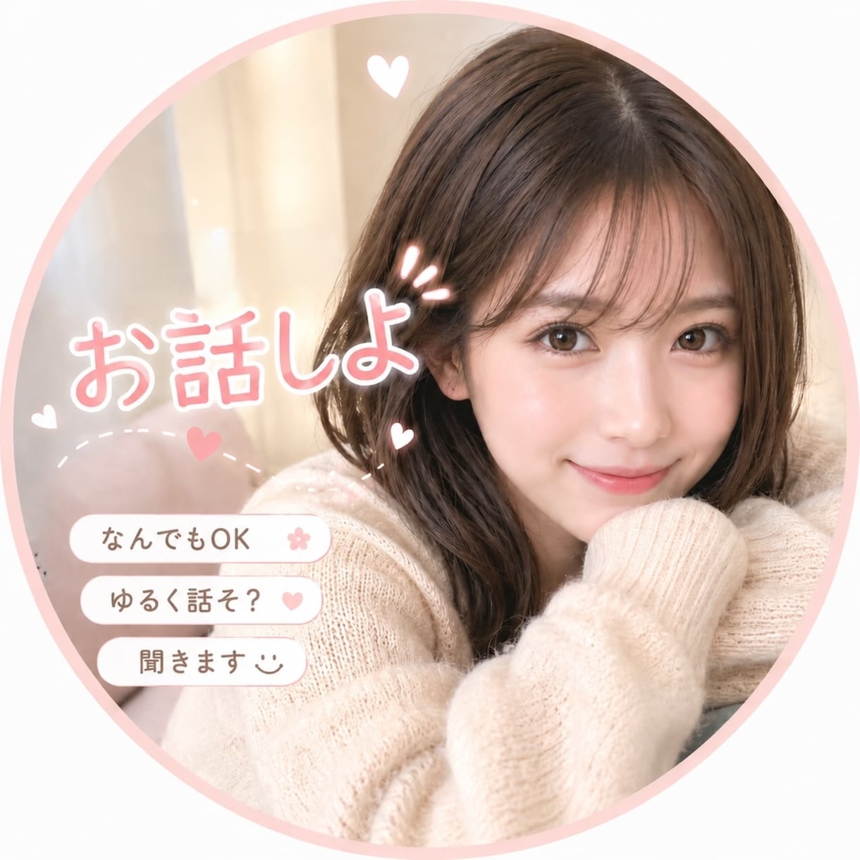 濃密チャット♪LINE感覚♡即レスします お話しましょ？♡あなたの心軽くします♪ イメージ1