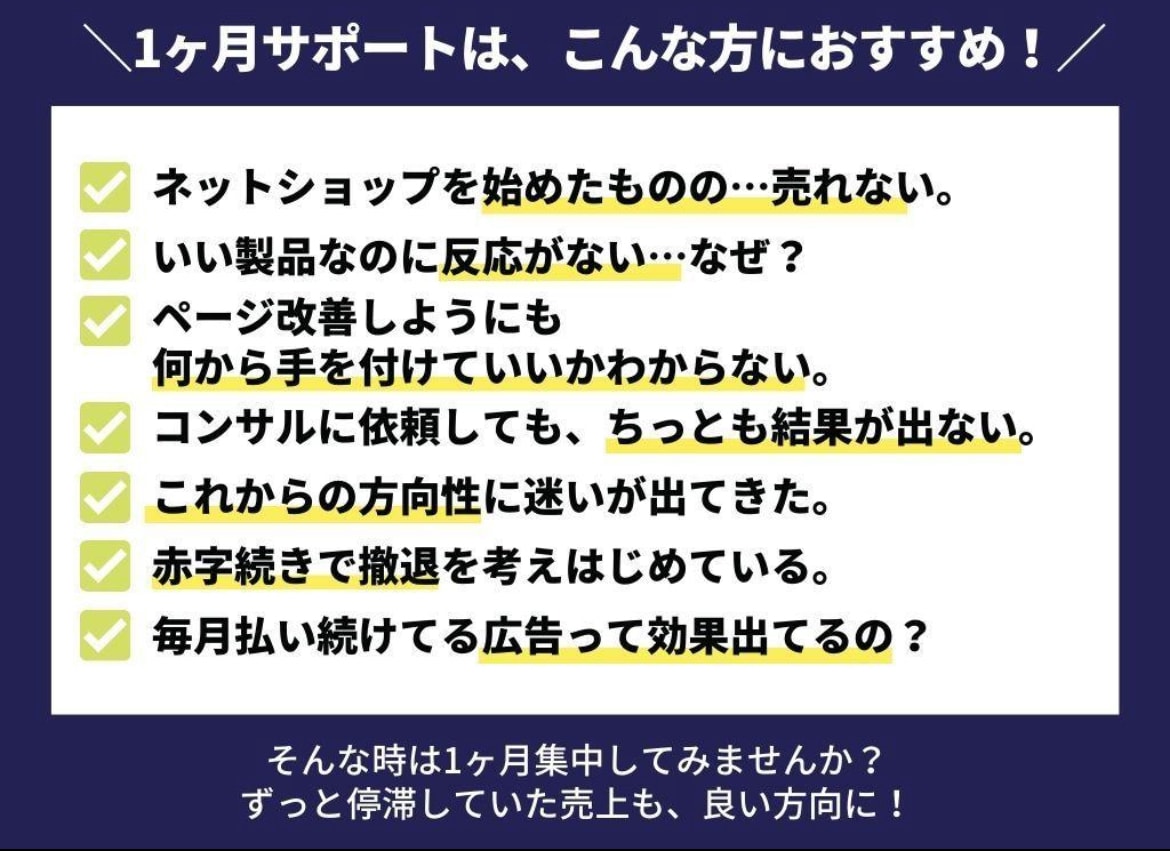 現役楽天コンサルタントが本気でお答えします 累計100社以上支援！現役ECコンサルタントにお任せください イメージ2